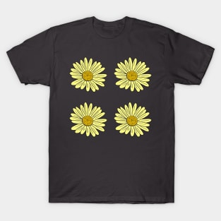 Yellow Daisy Doodle Pack T-Shirt